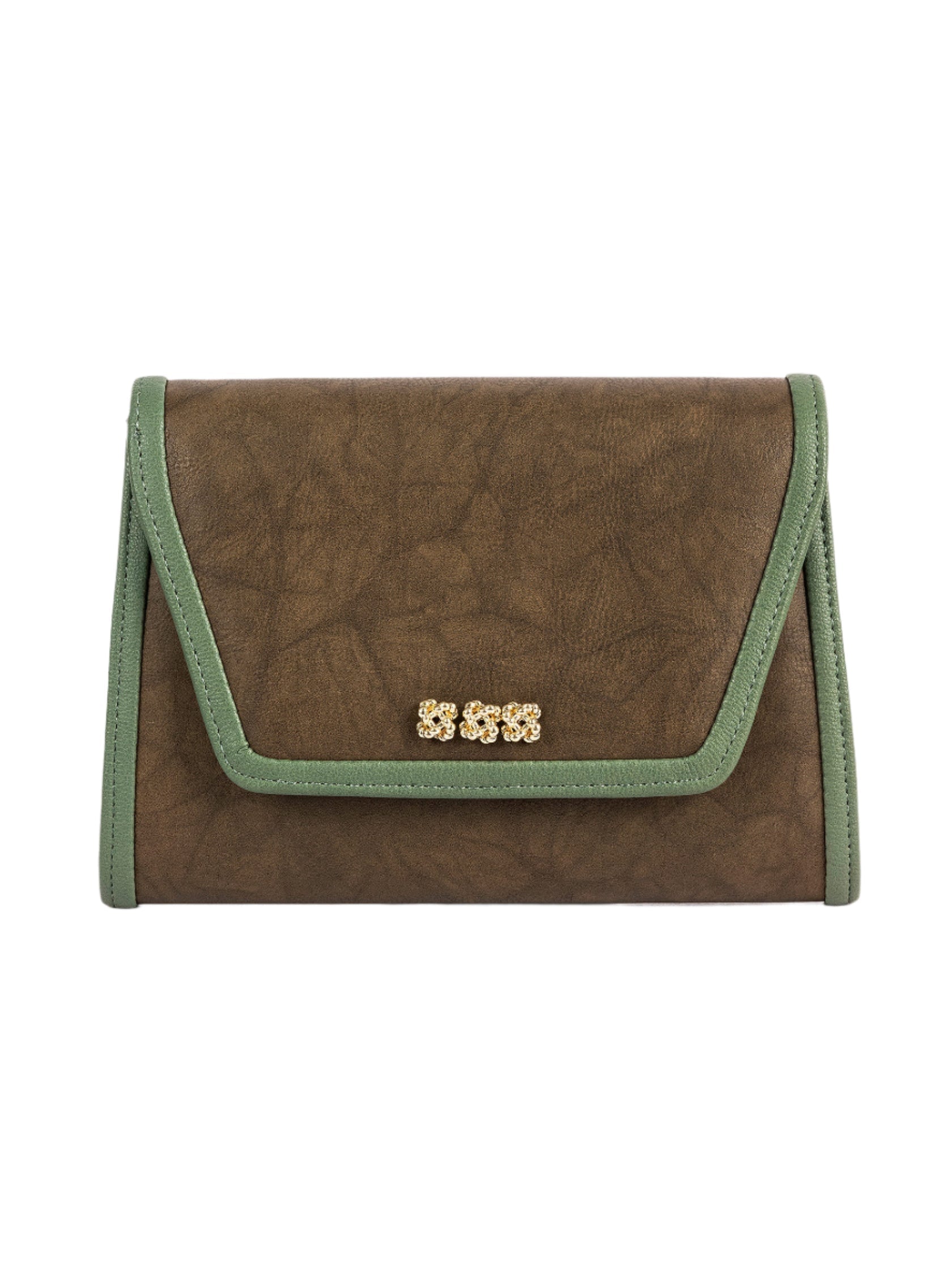 Classic Brown Clutch (SF9)